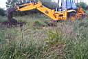 Bracken restor - 0070 - bulldozer digs septic test pits  - 20020621.jpg